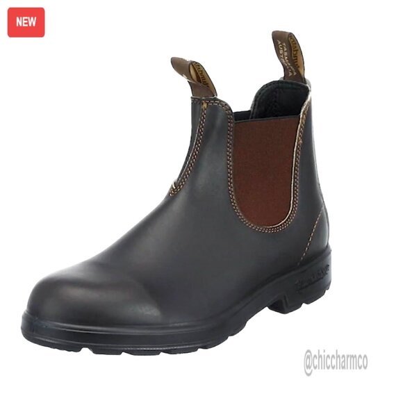 Water-Resistant Leather Chelsea Boots Steel Shank TPU Outsole Unisex